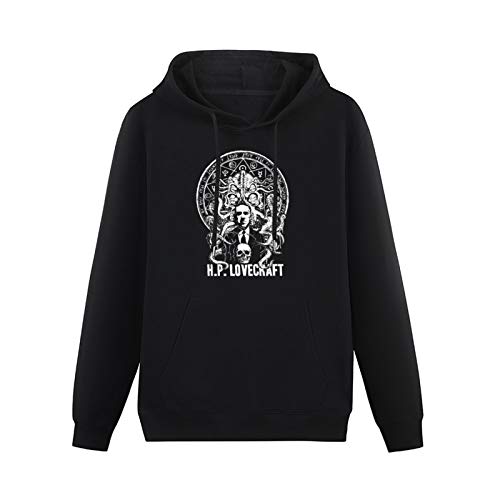 DUOJIMEI H.p Lovecraft Hoodies Pullover Long Sleeve Mens Sweatshirts Size M von DUOJIMEI