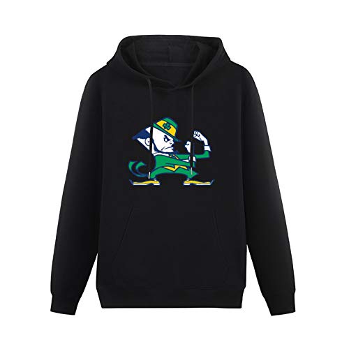 DUOJIMEI NACC Notre Dame Fighting Irish Custom Cotton Pullover Long Sleeve Mens Hoody Sweatshirts Size 3XL von DUOJIMEI