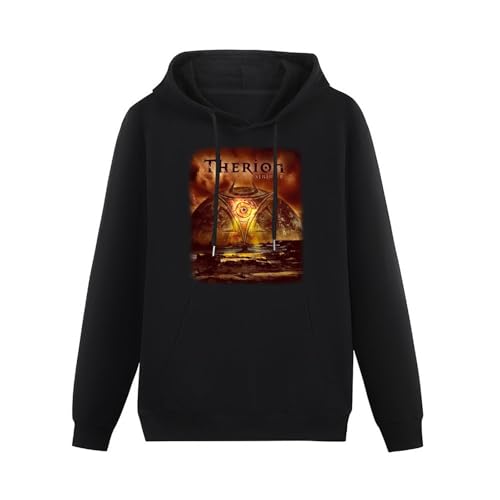 DUOJIMEI Therion Sirius B Mens Hoody with Kangaroo Pocket Sweatershirt, Hoodie Size L von DUOJIMEI