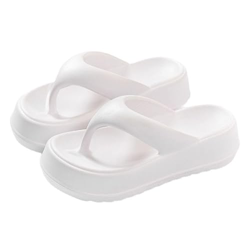 DUOMIYX Flip Flops Frauen Mit Dicker Locked Eva Flip-Flops Sommerplattform Bottom Beach Sandalen von DUOMIYX