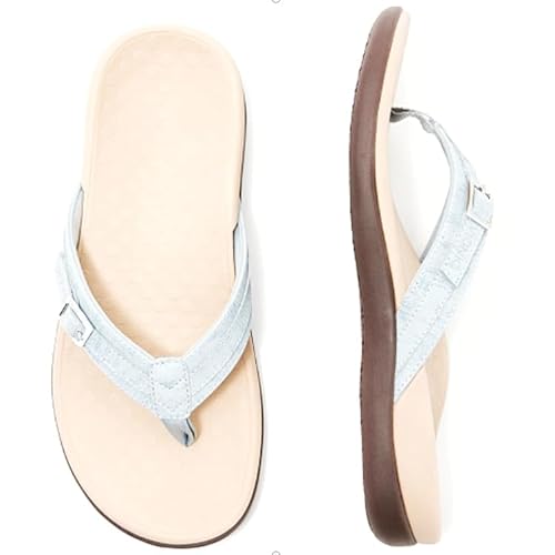 DUOMIYX Flip Flops Frauen Mode Pu Flip-Flops Lässig Im Freien Große Strandsandalen Im Freien von DUOMIYX