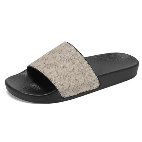 DUOMIYX Flip Flops Männer Mode Gedruckte Hausschuhe Nicht-Rutsch-Strandruhrschuhe von DUOMIYX