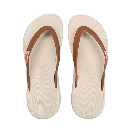 DUOMIYX Flip Flops Männer Modische Nicht Glatte Eva Flip-Flops Sommer Im Freien Atmungsaktive Strandflip-Flops Im Freien von DUOMIYX