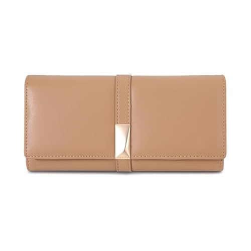 DUOMIYX Lange Geldbörse Frauen Einfache Lange Brieftasche Mit Mehreren Kartenschlitzen Zum Pendeln von DUOMIYX