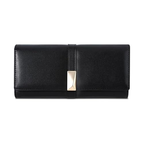 DUOMIYX Lange Geldbörse Frauen Einfache Lange Brieftasche Mit Mehreren Kartenschlitzen Zum Pendeln von DUOMIYX