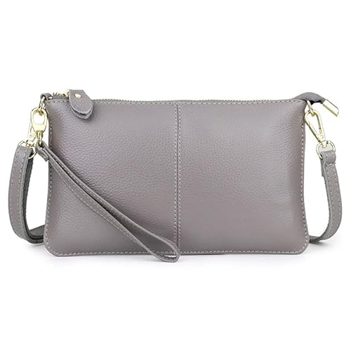 DUOMIYX Lange Geldbörse Frauen Weiche Leder Langzeitbrieftasche Großkapazität Telefon Brieftasche Multifunktionale Kupplung Mit Armband von DUOMIYX