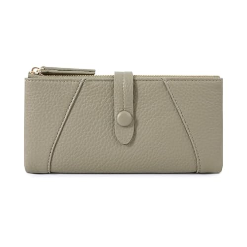 DUOMIYX Lange Geldbörse Frauen Weiche Pu Lange Brieftasche Mit Mehreren Kartenschlitzen Zum Pendeln von DUOMIYX