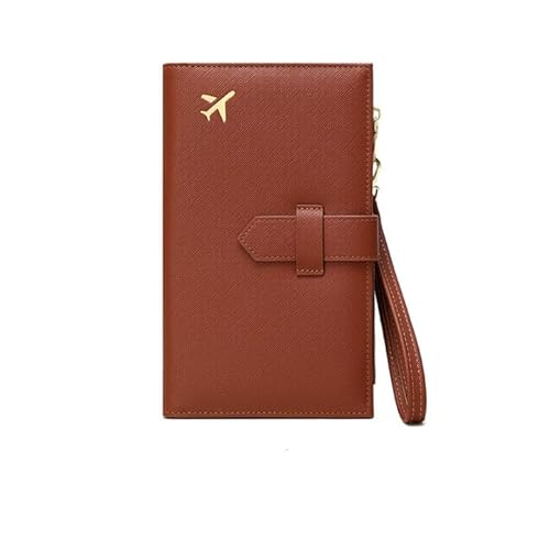 DUOMIYX Lange Geldbörse Frauen wasserdichte RFID Lange Passhalter Multifunktionales Reise -Id -Brieftasche von DUOMIYX