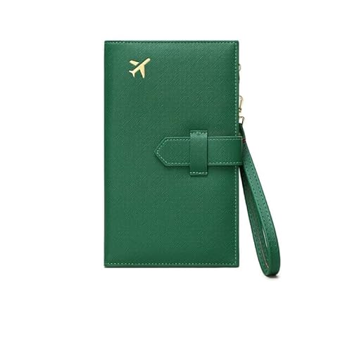 DUOMIYX Lange Geldbörse Frauen wasserdichte RFID Lange Passhalter Multifunktionales Reise -Id -Brieftasche von DUOMIYX