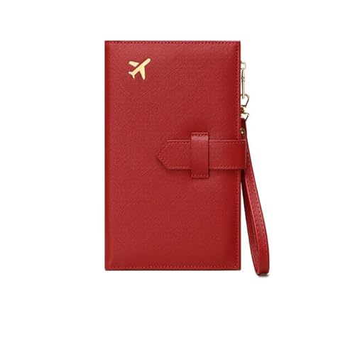 DUOMIYX Lange Geldbörse Frauen wasserdichte RFID Lange Passhalter Multifunktionales Reise -Id -Brieftasche von DUOMIYX