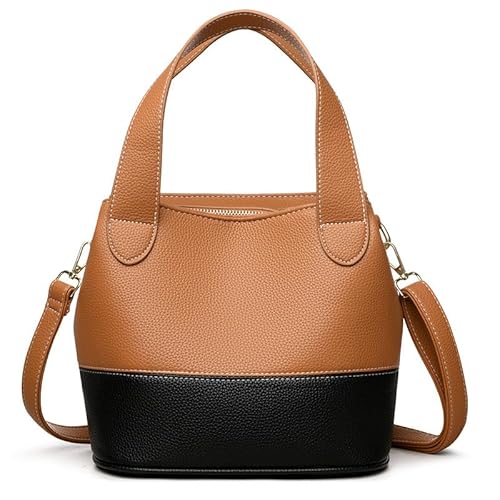 DUOMIYX Schultertasche Frauen Modische Farbe Passende Pu -Umhängetasche Vielseitige Pendler -Einkaufstasche Crossbody -Tasche von DUOMIYX