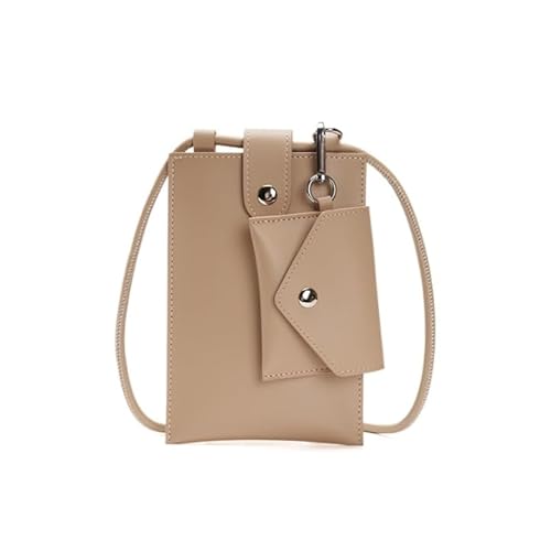 DUOMIYX Schultertasche Frauen Modische Pu -Mini -Umhängetasche Vielseitige Handy -Tasche Mit Münzen Geldbörse von DUOMIYX