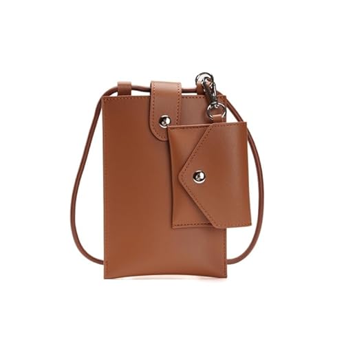 DUOMIYX Schultertasche Frauen Modische Pu -Mini -Umhängetasche Vielseitige Handy -Tasche Mit Münzen Geldbörse von DUOMIYX