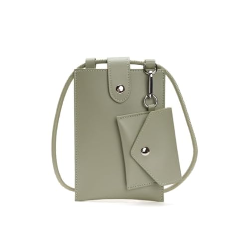 DUOMIYX Schultertasche Frauen Modische Pu -Mini -Umhängetasche Vielseitige Handy -Tasche Mit Münzen Geldbörse von DUOMIYX