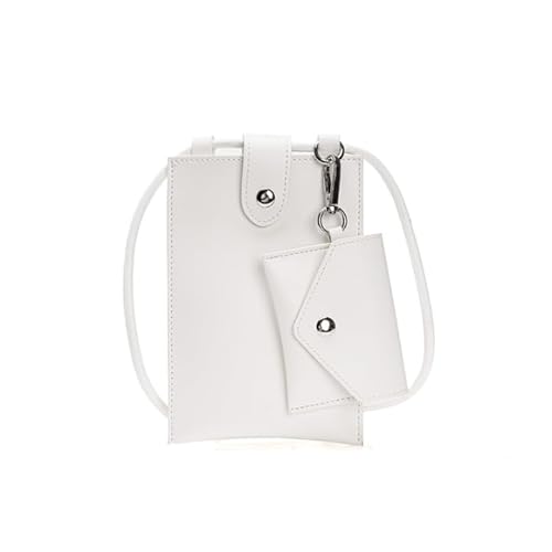 DUOMIYX Schultertasche Frauen Modische Pu -Mini -Umhängetasche Vielseitige Handy -Tasche Mit Münzen Geldbörse von DUOMIYX