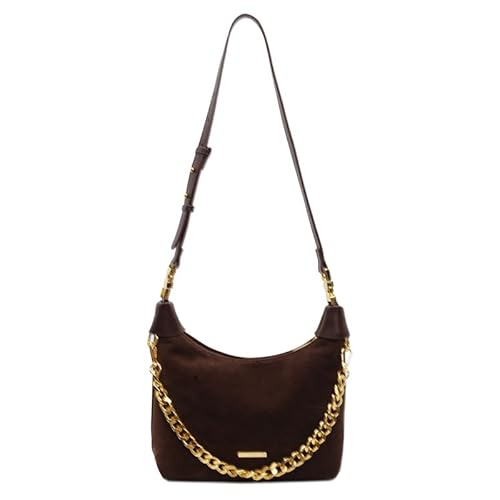 DUOMIYX Schultertasche Frauen Retro Frosted Pu -Kettenumziehung Versatile Pulerschafter Aberarm Saber von DUOMIYX