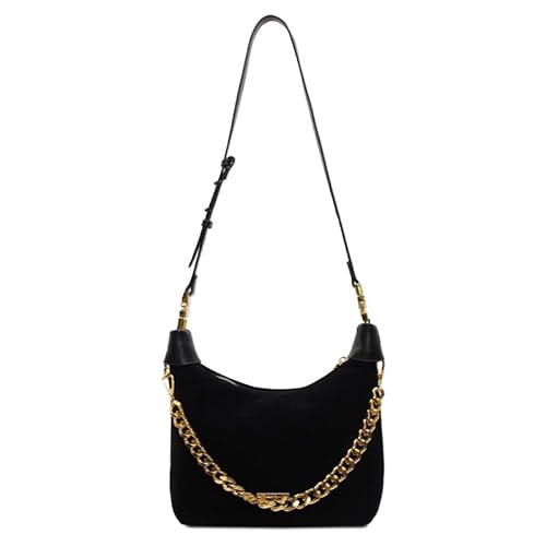 DUOMIYX Schultertasche Frauen Retro Frosted Pu -Kettenumziehung Versatile Pulerschafter Aberarm Saber von DUOMIYX