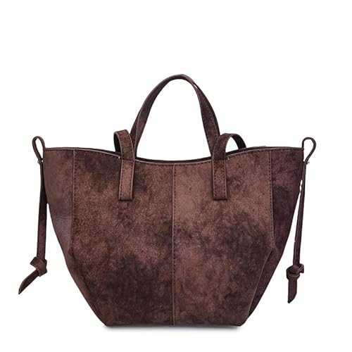 DUOMIYX Schultertasche Frauen Retro Frosted Pu Umhängetasche Vielseitige Pendlerhandtasche Messengerbeutel von DUOMIYX