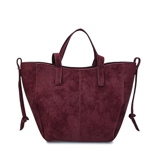 DUOMIYX Schultertasche Frauen Retro Frosted Pu Umhängetasche Vielseitige Pendlerhandtasche Messengerbeutel von DUOMIYX