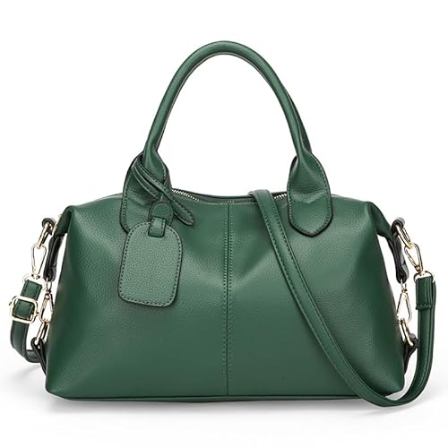 DUOMIYX Schultertasche Frauen Retro Pu Umhängetasche Pendler Einkaufstasche Messenger -Tasche von DUOMIYX