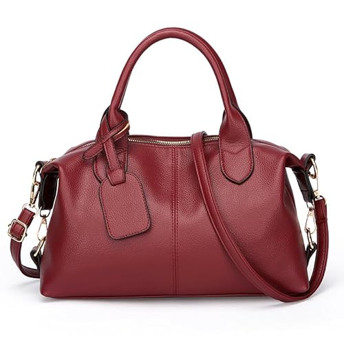 DUOMIYX Schultertasche Frauen Retro Pu Umhängetasche Pendler Einkaufstasche Messenger -Tasche von DUOMIYX