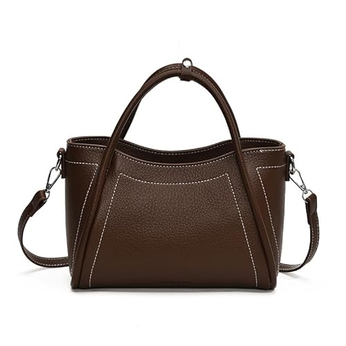 DUOMIYX Schultertasche Frauen Weiche Pu -Umhängetasche Vielseitiger Pendler Achselstasche Kleine Umhängetasche Handtasche von DUOMIYX