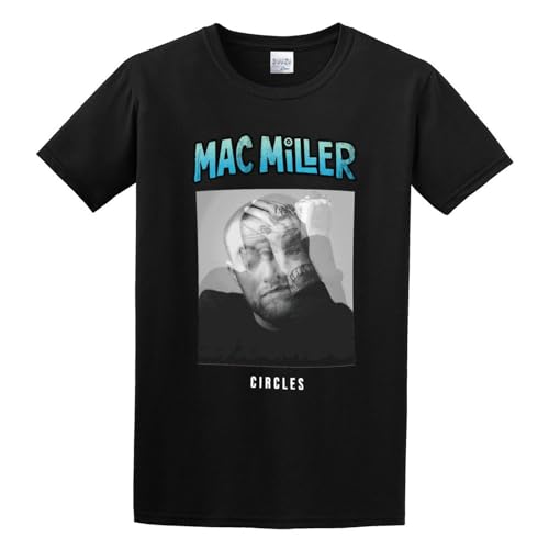 DUOduoAi Mac Miller Circles 100% Cotton Mens Tshirt Size M von DUOduoAi