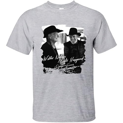 Men's Willie Nelson &Amp Merle Haggard Django and Jimmie T Shirt Size XXL Men's Willie Nelson &Amp Merle Haggard Django and Jimmie T Shirt Size XXL von DUOduoAi