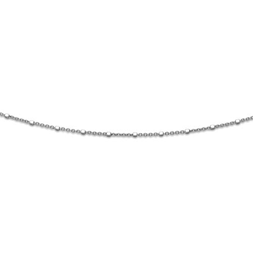 DUR Damen Kette"Fantasie" rhodiniert" aus 925er Silber Länge ca. 420 MM K2473.42, 42 von DUR-Schmuck