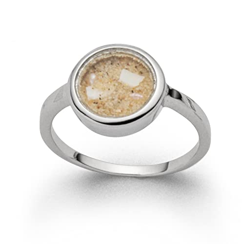 DUR Damen Ring"Sandsturm" aus 925er Silber Größe 54 (17.2) R4678.54, 54 (17.2) von DUR Schmuck