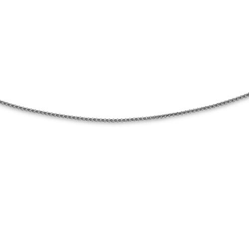 DUR Halskette Popkorn dünn aus 925 Sterling Silber, Länge: 60 cm, K2256.60 von DUR-Schmuck