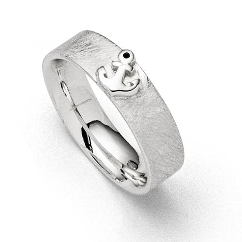 DUR Schmuck: Ring "Anker" 925er Sterlingsilber R5492 RingSize 52 (16.6) von DUR Schmuck