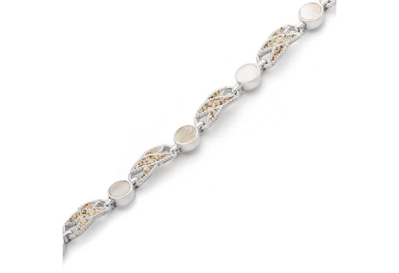 DUR Armband DUR Schmuck: Armband "Eleganza" mit Strandsand und Perlmutt A1747 von DUR