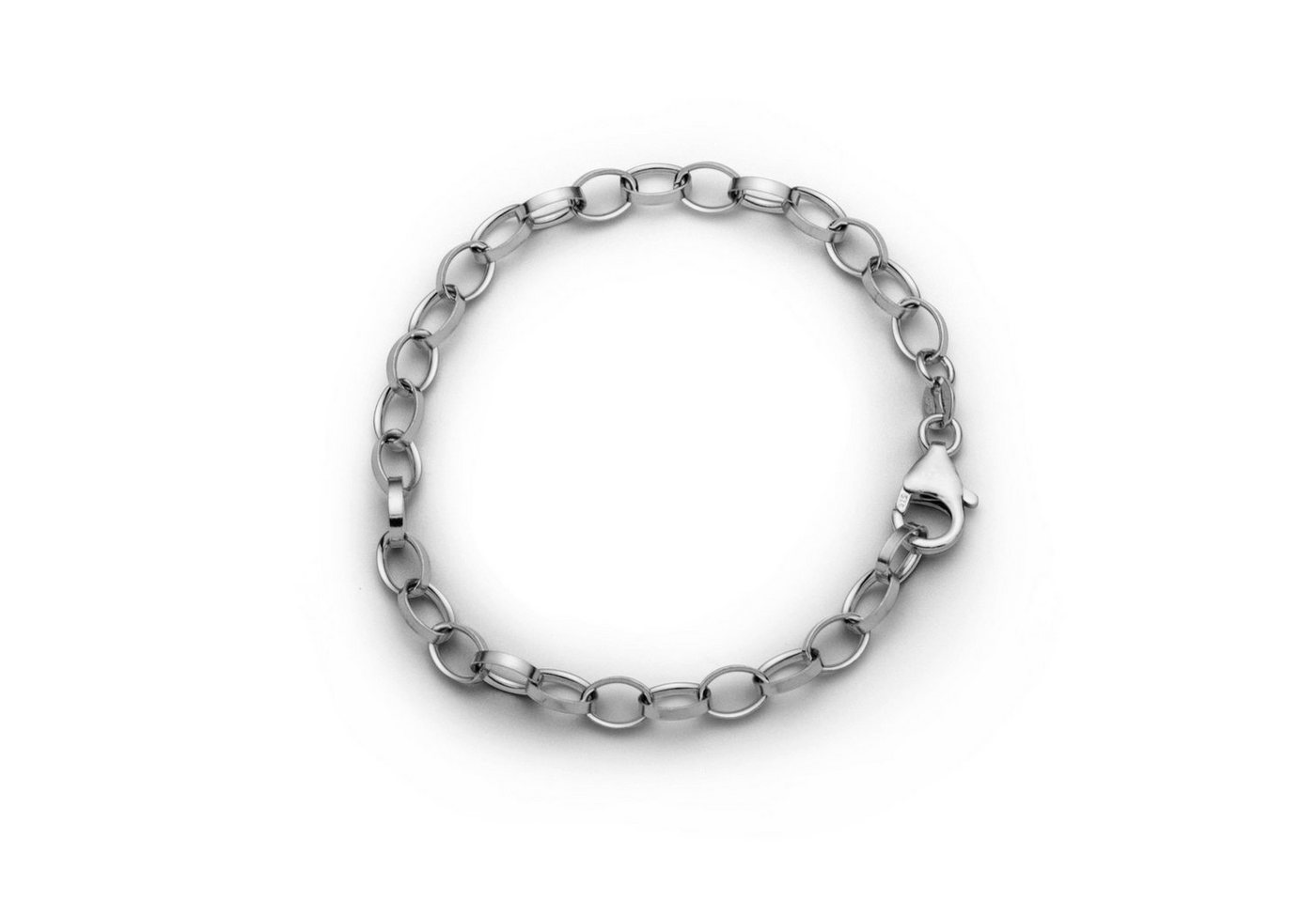 DUR Armband DUR Schmuck: Armband Erbs oval" 925er Sterling-Silber A1570" von DUR