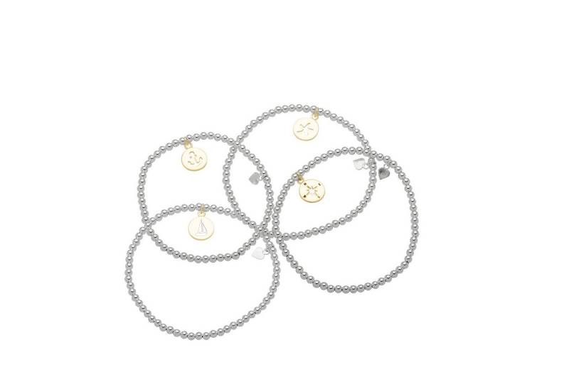 DUR Armband DUR Schmuck: Kugelarmband, Anhänger mit verschiedenen Motiven, vergold von DUR