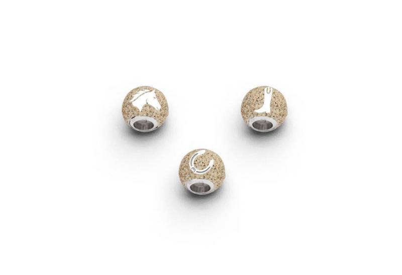 DUR Bead DUR Schmuck: Anhänger Bead "Pferdeglück" mit Strandsand, P4921 von DUR