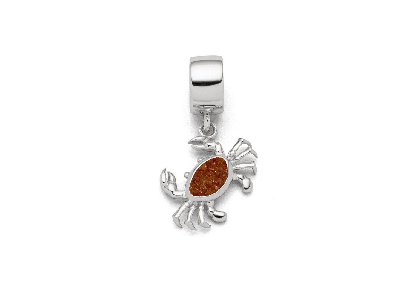 DUR Charm-Einhänger DUR Schmuck: Charm "Krabbe" mit Bernsteinsand F315 DUR Charm-Einhänger DUR Schmuck: Charm "Krabbe" mit Bernsteinsand F315 von DUR