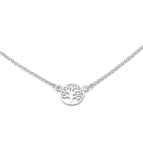 DUR Damen Kette"Baum des Lebens" aus 925er Silber Länge ca. 420 MM K2360 von DUR