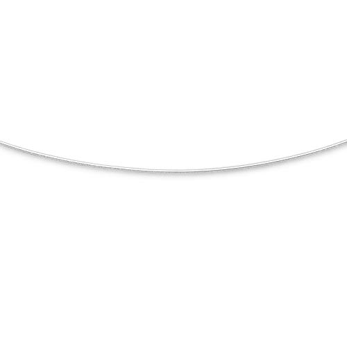 DUR Schmuck Damen Schlangenkette 1,2mm Silber 925/- 42cm (K1994) von DUR