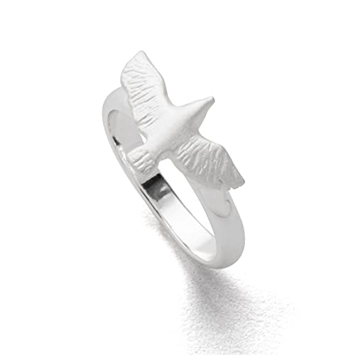 DUR Damen Ring"Möwe" aus 925er Silber Größe 60 (19.1) R5690.60, 60 (19.1) von DUR Schmuck