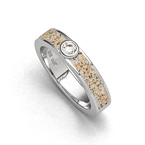 DUR Damen Ring"Venus" aus 925er Silber Größe 54 (17.2) R5619.54, 54 (17.2) von DUR-Schmuck