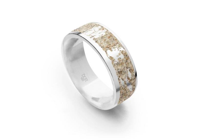DUR Fingerring DUR Schmuck: Strandsandring "Mönchgut" schmal 7 mm der Mönchgutring mi von DUR