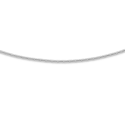 DUR Halskette Haferkorn dick aus 925 Sterling Silber, Länge: 45 cm, K2002.45 DUR Halskette Haferkorn dick aus 925 Sterling Silber, Länge: 45 cm, K2002.45 von DUR