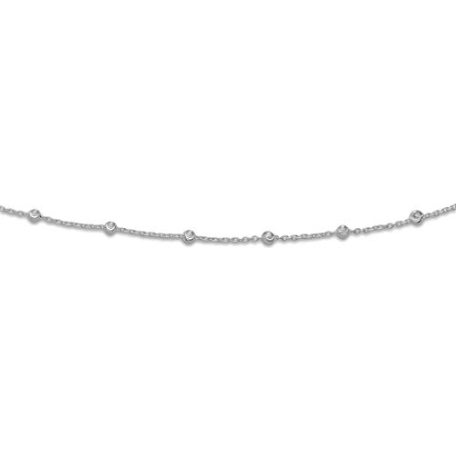 DUR Halskette Silberkugel aus 925 Sterling Silber,Silber, Länge: 45 cm, K2475.45 von DUR