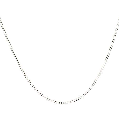 DUR Kette Flachpanzer 925 Sterling Silber | poliert, rhodiniert | K2351 | 42 cm von DUR