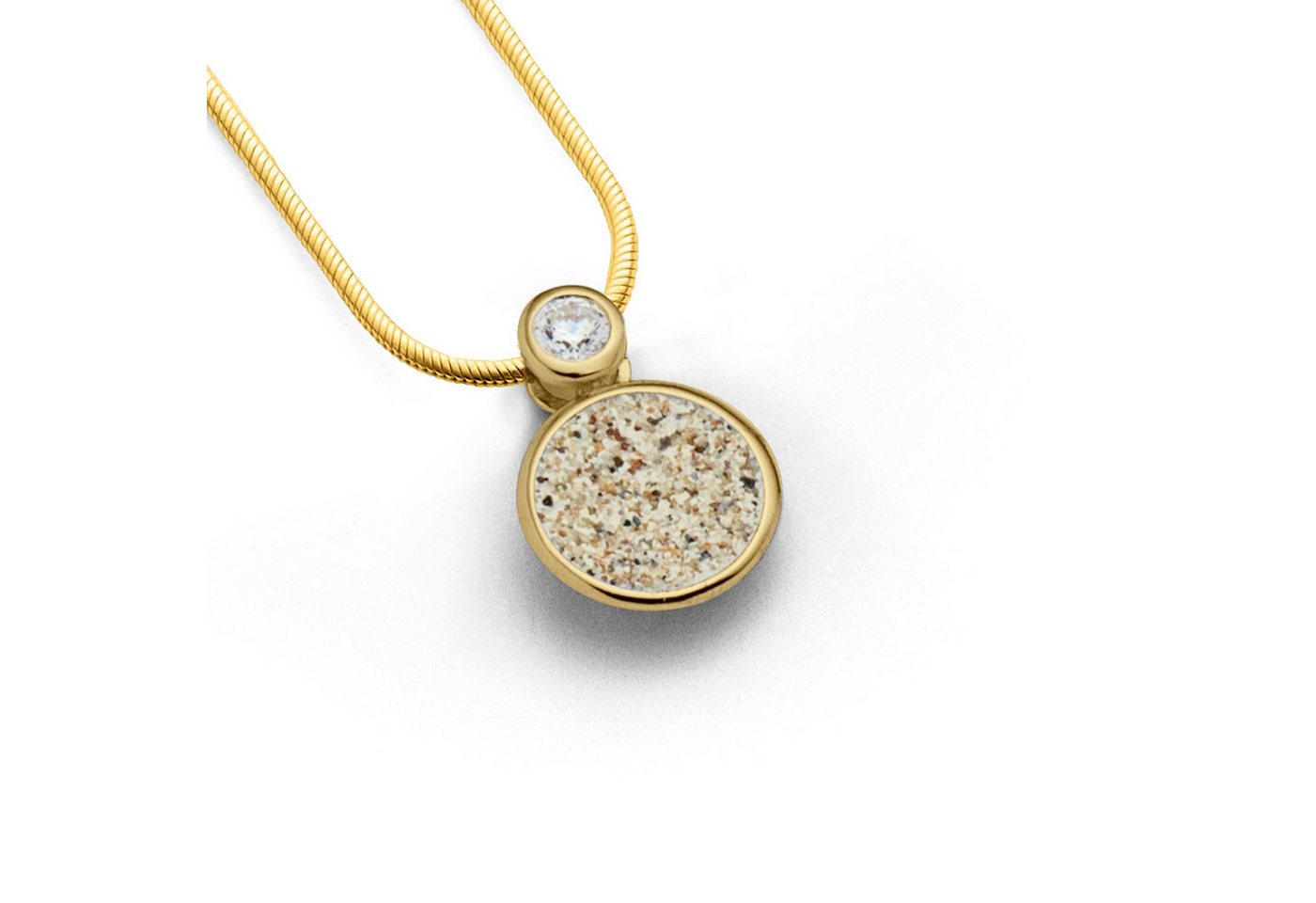 DUR Kette mit Anhänger DUR Schmuck: Kette "Polarstern" mit Strandsand, K3023 DUR Kette mit Anhänger DUR Schmuck: Kette "Polarstern" mit Strandsand, K3023 von DUR