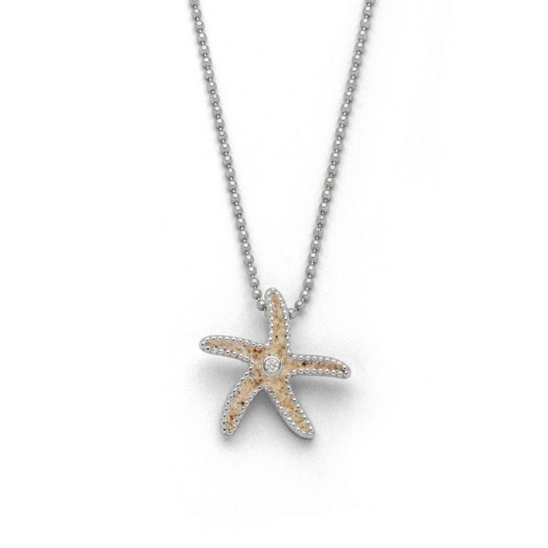 DUR Kette mit Anhänger DUR Schmuck: Kette "Seestern II" mit Strandsand K2657 / K2960 von DUR