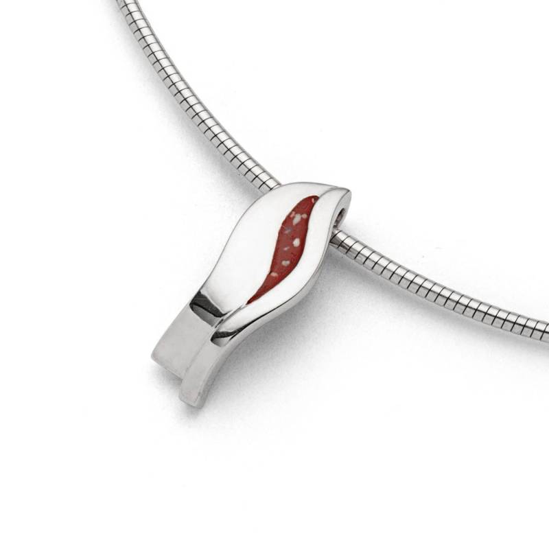 DUR Kette mit Anhänger DUR Schmuck: Kette "Silberschweif" mit Koralle K2682 von DUR