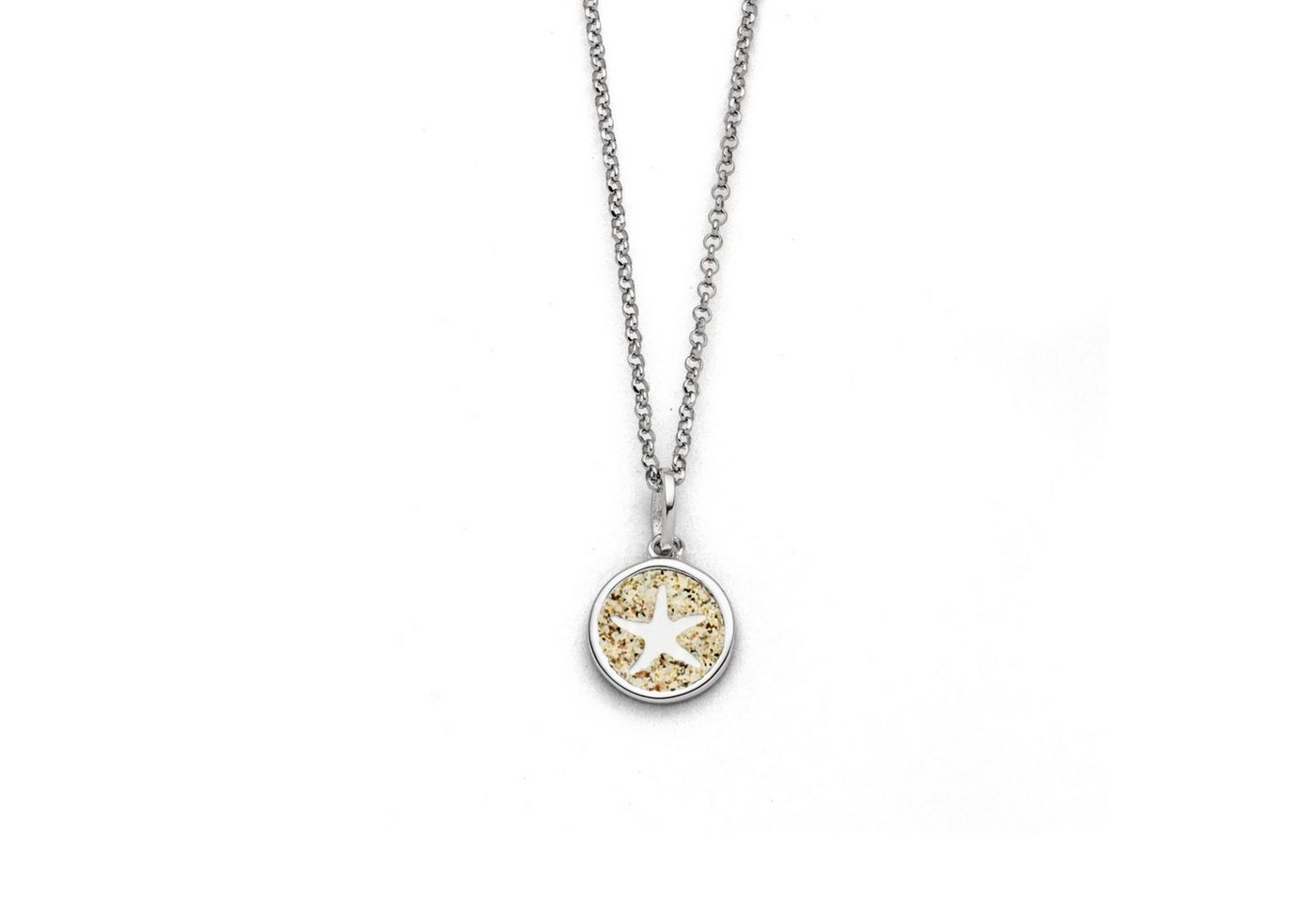 DUR Kette mit Anhänger DUR Schmuck: Kette "Traum 2.0" mit Strandsand K2669 / K2967 von DUR