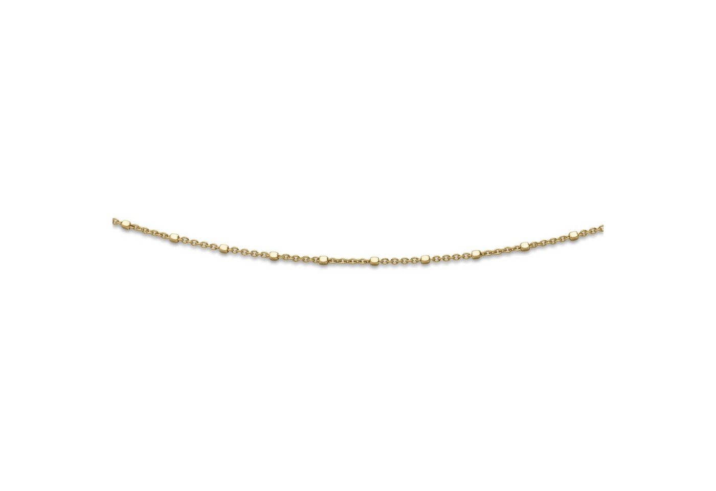 DUR Kette mit Anhänger DUR Schmuck: Kette "Fantasie" 925er Sterlingsilber, vergoldet K2859 von DUR